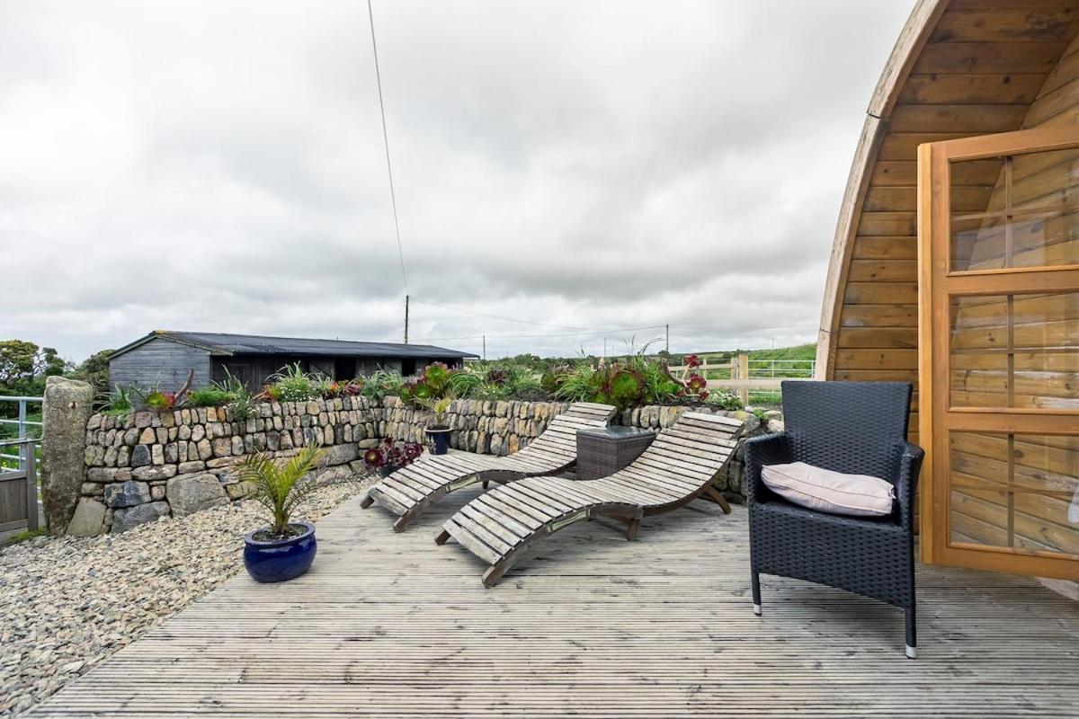 Cape Cornwall Pod With Vast Sea Views St Just Eksteriør billede